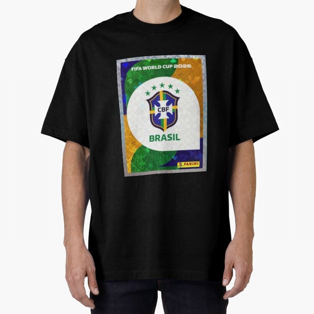 STICKER BRAZIL WORLD CUP 2026 Classic T-Shirt Cheer for FIFA World Cup 2026 Capturing CR7 and Messi, Brazil Energy, Classic Soccer Heritage, Championship Pressure, Fan Loyalty and International Pride; Made for Die Hard Supporters, Soccer Lovers,