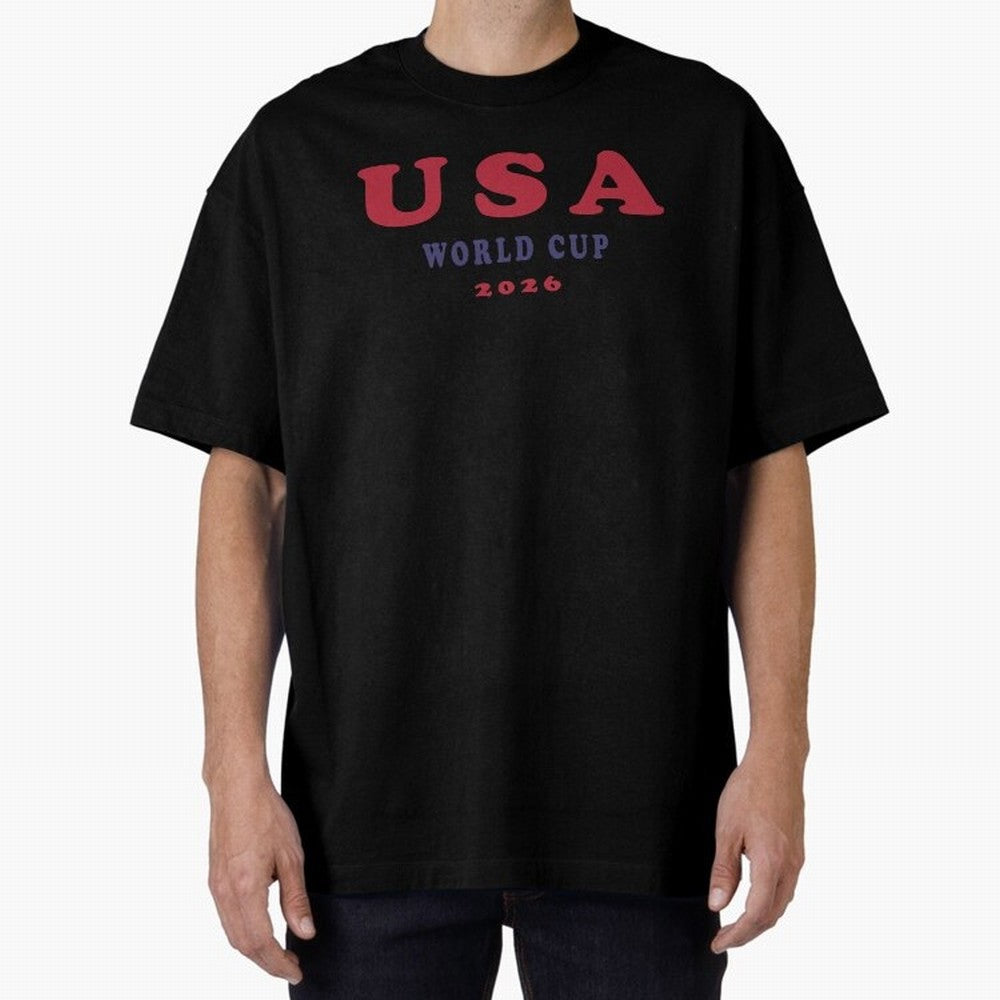 USA World Cup 2026 Soccer Fan Shirt | American Flag Football Retro Patriotic Design Classic T-Shirt Feel the Heartbeat of FIFA World Cup 2026 for Fans of Cristiano Ronaldo, Haaland and CR7 and Argentina, France and Brazil, Bringing Match Day