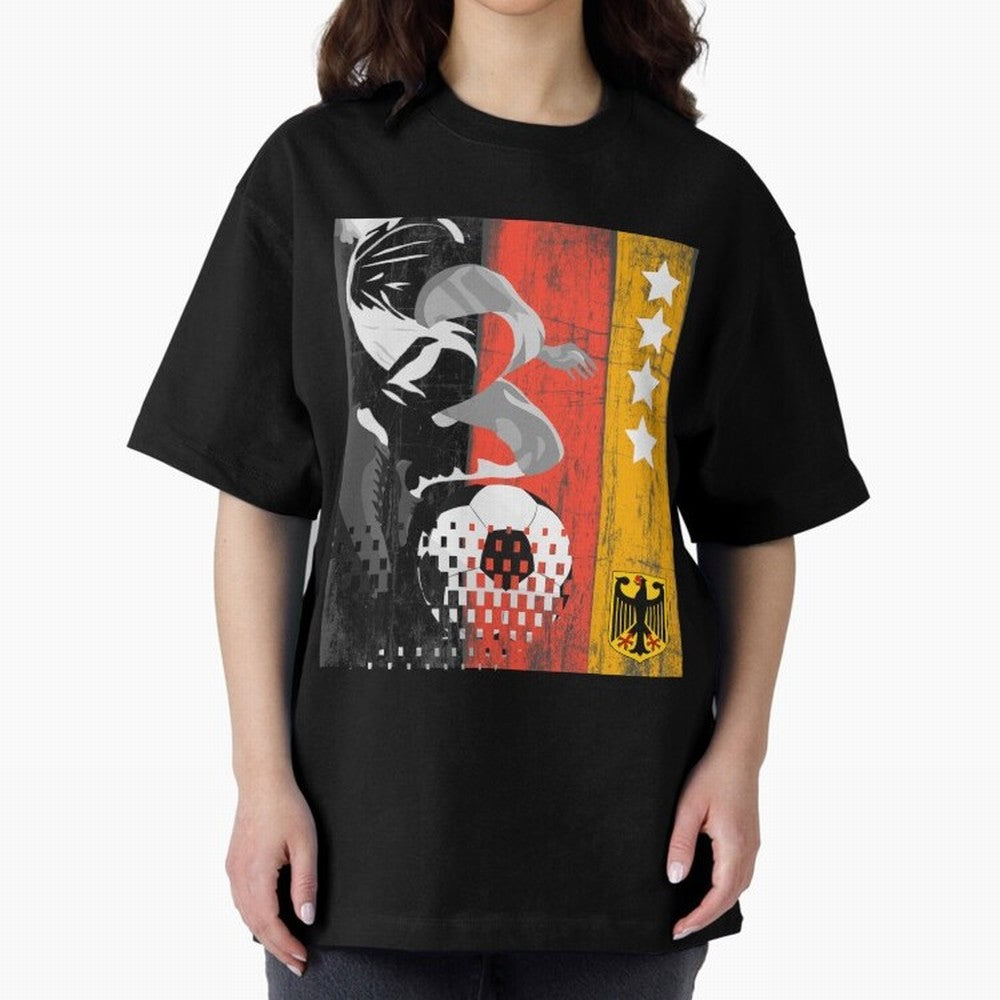 Fan Design Germany 2026 Classic T-Shirt Celebrate Unforgettable Nights in FIFA World Cup 2026 USA Canada Mexico Spirit, Filled with Spain and Netherlands, Messi, CR7 and Mbappe, Football History, Final Match Energy, Crowd Noise and Once in a
