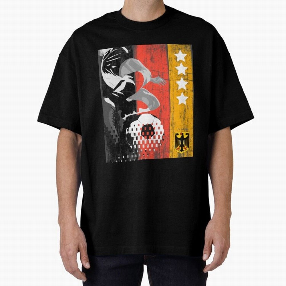 Fan Design Germany 2026 Classic T-Shirt Celebrate Unforgettable Nights in FIFA World Cup 2026 USA Canada Mexico Spirit, Filled with Spain and Netherlands, Messi, CR7 and Mbappe, Football History, Final Match Energy, Crowd Noise and Once in a