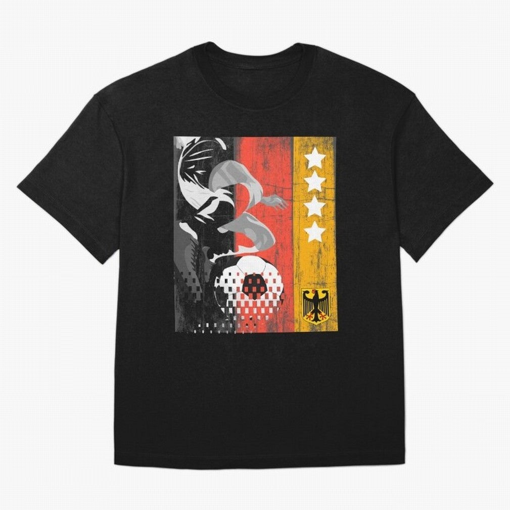 Fan Design Germany 2026 Classic T-Shirt Celebrate Unforgettable Nights in FIFA World Cup 2026 USA Canada Mexico Spirit, Filled with Spain and Netherlands, Messi, CR7 and Mbappe, Football History, Final Match Energy, Crowd Noise and Once in a