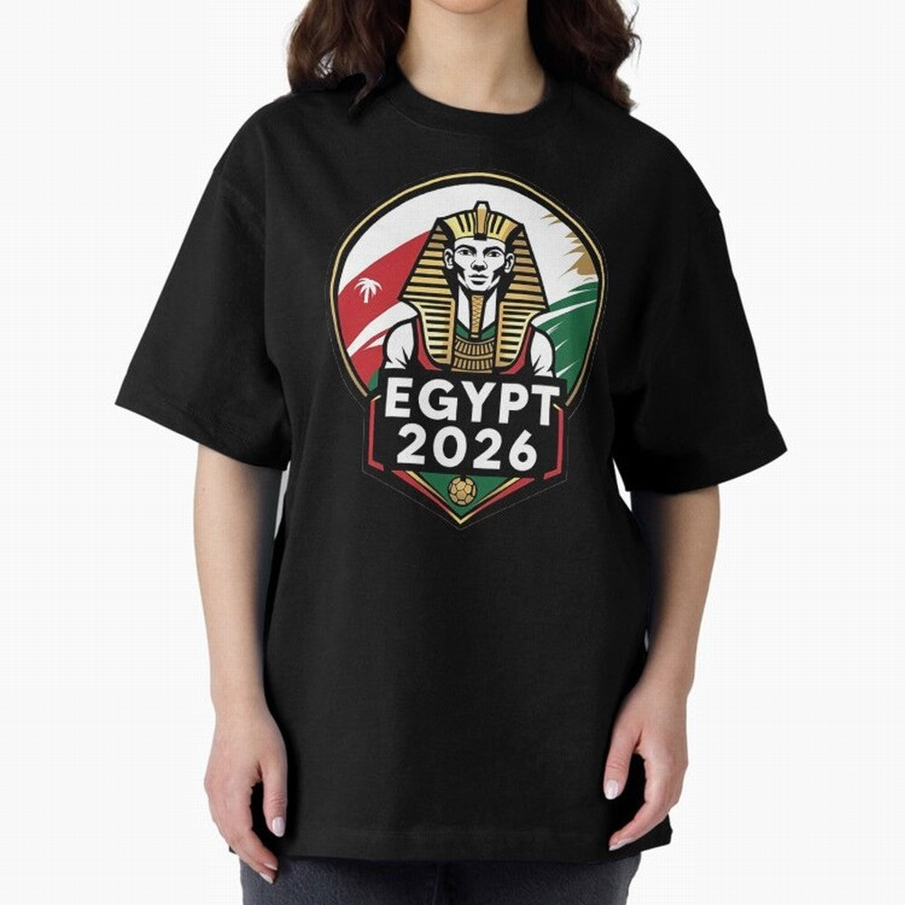 Egypt 2026 Sports Classic T-Shirt Show Fan Pride Across FIFA World Cup 2026 Inspired by CR7, Brazil Energy, Sports Nostalgia, International Competition, Famous Players and Unforgettable Victories; Ideal for Passionate Fans Who Love Underdog
