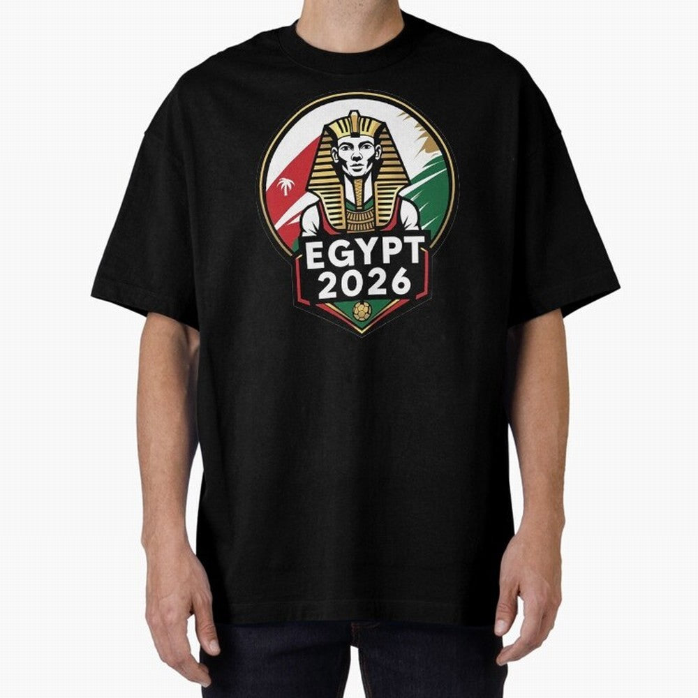 Egypt 2026 Sports Classic T-Shirt Show Fan Pride Across FIFA World Cup 2026 Inspired by CR7, Brazil Energy, Sports Nostalgia, International Competition, Famous Players and Unforgettable Victories; Ideal for Passionate Fans Who Love Underdog
