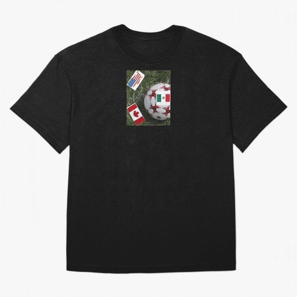 WORLD CUP FOOTBALL 2026 Classic T-Shirt Upgrade FIFA World Cup 2026 Capturing Neymar, France and Portugal Energy, Retro Football Energy, Iconic Rivalries, Trophy Chase Drama and Stadium Atmosphere; Ideal for Fans Who Follow Messi, Cristiano