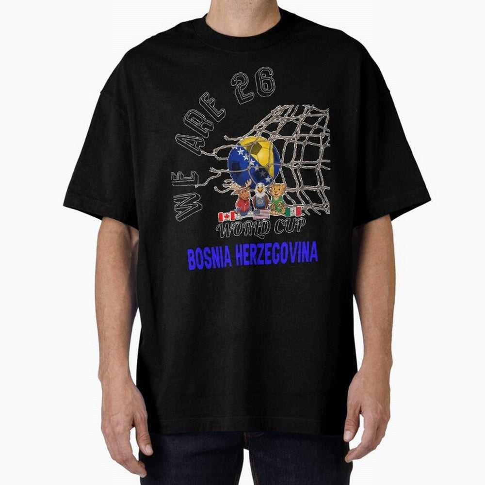 World cup 26 - Bosnia and Herzegovina Classic T-Shirt Create the FIFA World Cup 2026 Journey through Mbappe and Neymar Highlights, Brazil Pride, Football History, Final Match Energy, Crowd Noise and Once in a Lifetime Moments; Built for Supporters