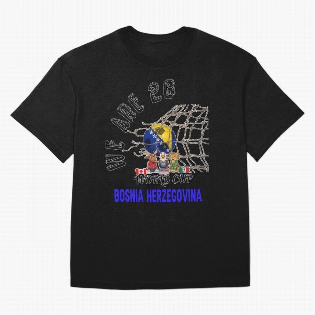 World cup 26 - Bosnia and Herzegovina Classic T-Shirt Create the FIFA World Cup 2026 Journey through Mbappe and Neymar Highlights, Brazil Pride, Football History, Final Match Energy, Crowd Noise and Once in a Lifetime Moments; Built for Supporters
