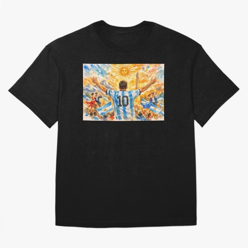 Spectacular Celebration in Argentina Soccer Vibes 2026 Classic T-Shirt Bring World Football Passion into Global Football Passion for FIFA World Cup 2026, Driven by Messi, CR7 and Mbappe, Portugal, Football Festival Excitement, Trophy Ambitions,