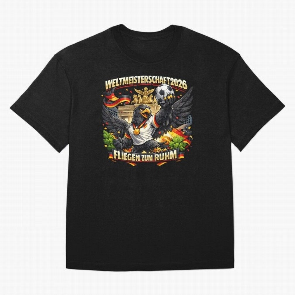 German Eagle World Cup 2026 Football Fan Art Classic T-Shirt Treasure the FIFA World Cup 2026 Journey through Neymar Highlights, Argentina Pride, Soccer Culture, Superstar Moments, National Team Dreams and Competitive Fire; Perfect for Fans,
