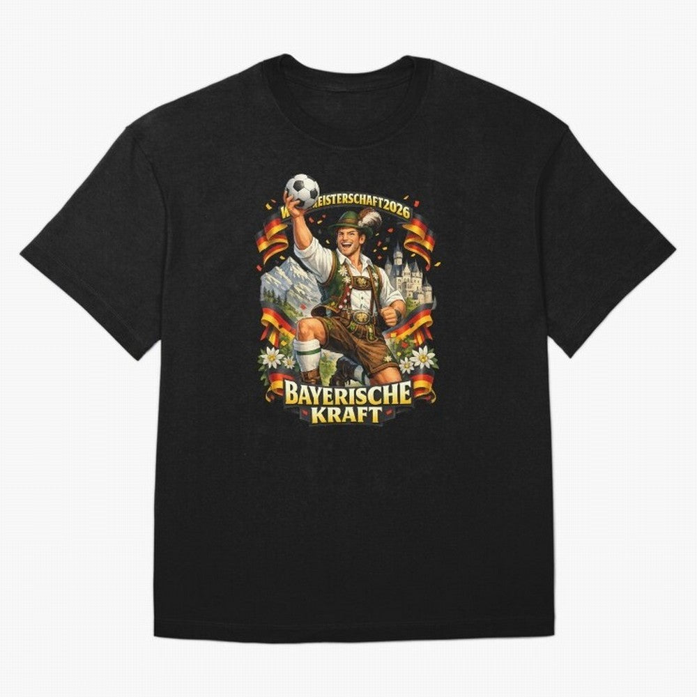Bayerische Kraft World Cup 2026 Germany Fan Classic T-Shirt Bring Supporter Culture to FIFA World Cup 2026 Spirit, Celebrating England, France and Netherlands, Mbappe and Neymar, Match Day Excitement, Supporter Culture, Golden Goals and Global
