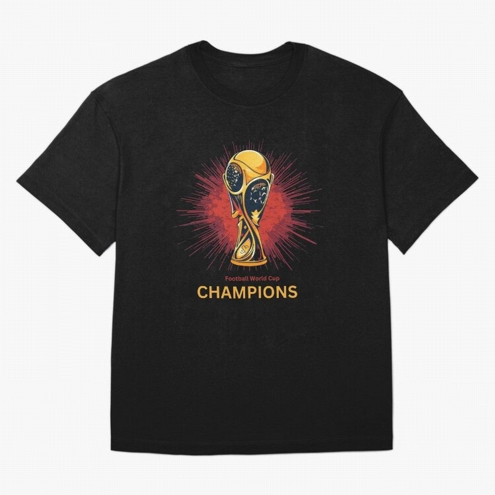 Football World Cup Champions Trophy - Vintage Soccer Victory Classic T-Shirt Support Your Favorite Stars during Global Football Passion for FIFA World Cup 2026 Group Stage, Connected to Cristiano Ronaldo, France, Retro Football Energy, Iconic