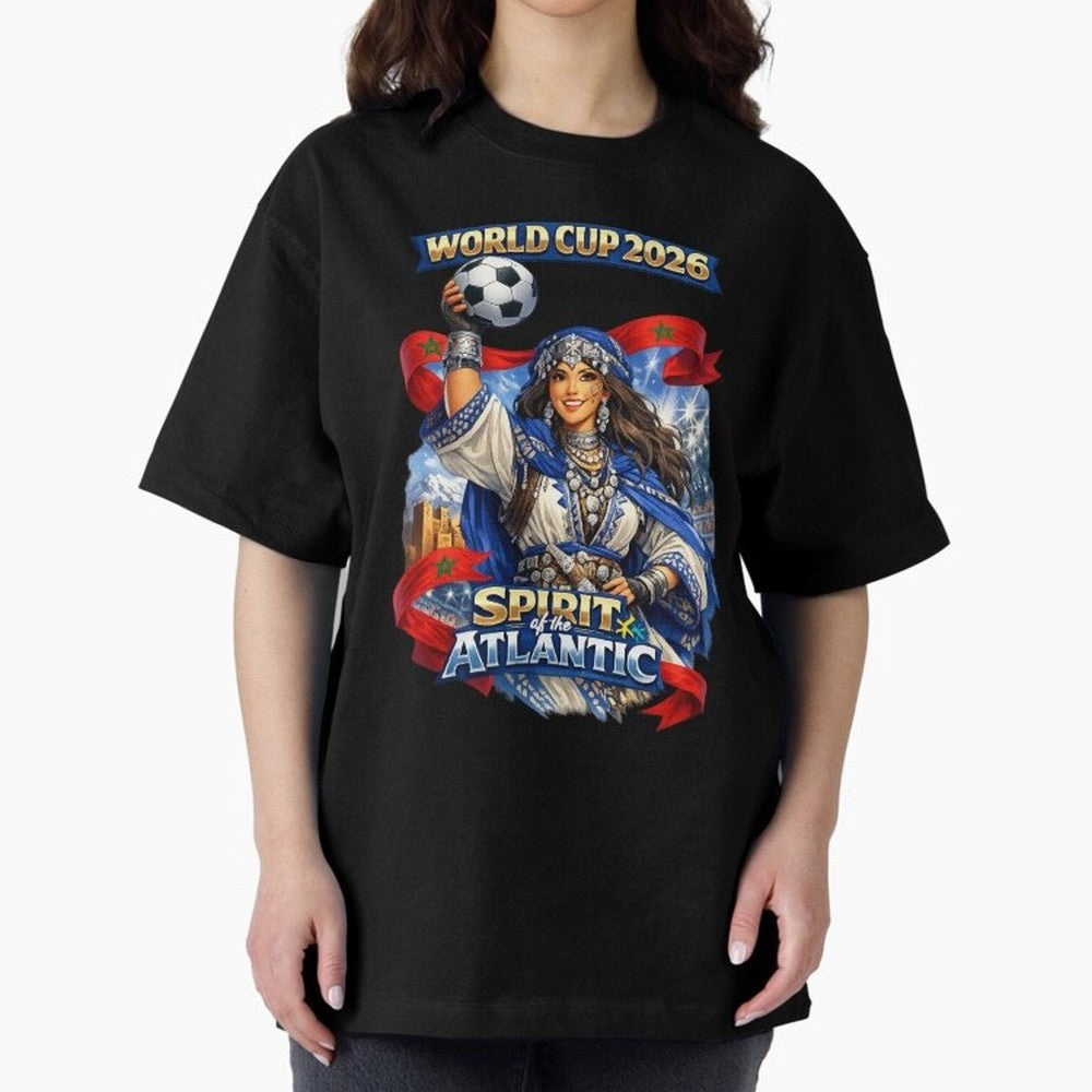 Moroccan World Cup 2026 Spirit Classic T-Shirt Back Your Heroes with FIFA World Cup 2026 Group Stage for Fans of CR7 and Argentina, Bringing Stadium Memories, Football Loyalty, International Chants and Championship Tradition; Great for Supporters