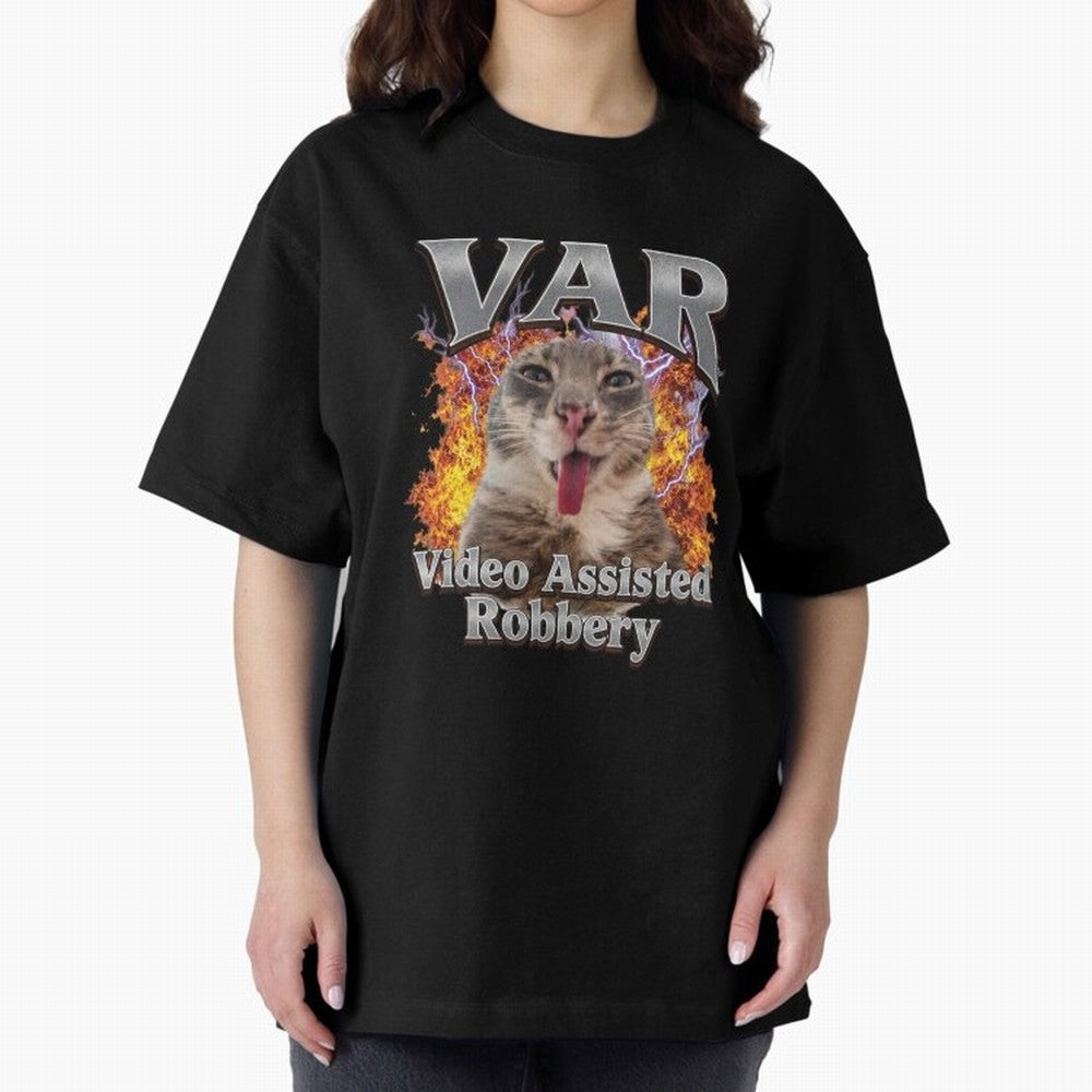 VAR Video Assisted Robbery Funny World Cup 2026 Meme Soccer Fan Football Humor Classic T-Shirt Represent the Passion of FIFA World Cup 2026 USA Canada Mexico for Fans of Mbappe and Neymar and Argentina, France and Brazil, Bringing Vintage Soccer