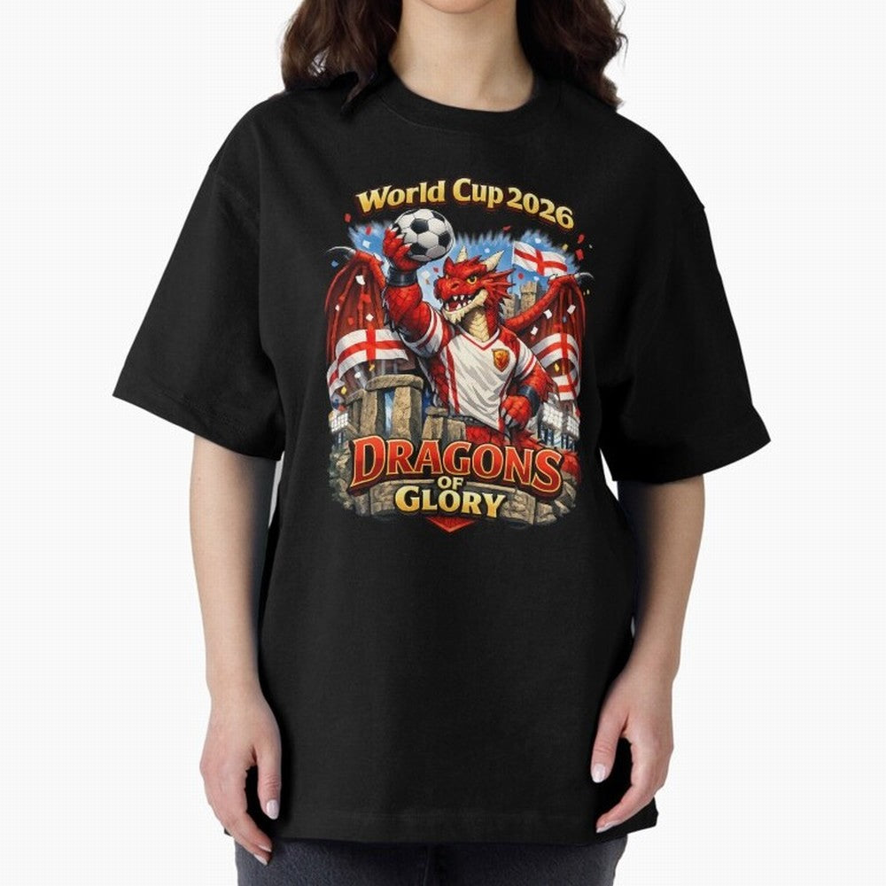 World Cup 2026 Dragons of Glory Classic T-Shirt Wear the Spirit of Global Football Passion for FIFA World Cup 2026 Group Stage, Made for Messi, Germany, Tournament Hype, Historic Matchups, Family Viewing Parties and Global Sports Pride; Great for