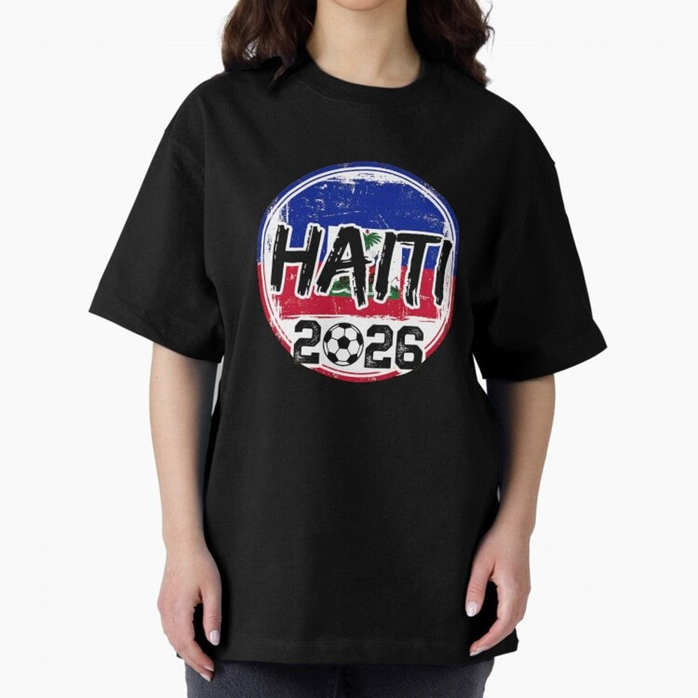 Haiti World Cup 2026 Soccer Fan Game Day T-Shirt Make Your Look Match Match Day Hype around FIFA World Cup 2026 USA Canada Mexico, Neymar, England and Germany, Stadium Memories, Football Loyalty, International Chants and Championship Tradition;
