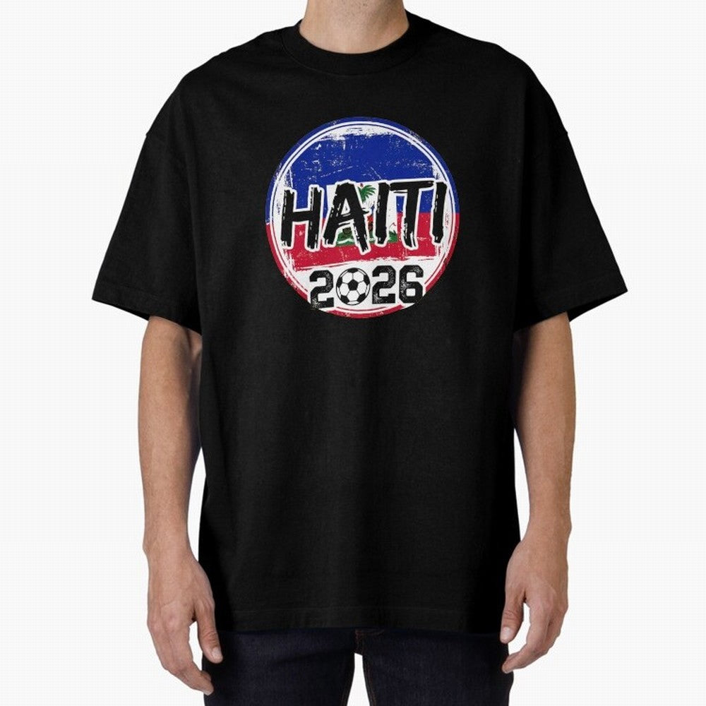 Haiti World Cup 2026 Soccer Fan Game Day T-Shirt Make Your Look Match Match Day Hype around FIFA World Cup 2026 USA Canada Mexico, Neymar, England and Germany, Stadium Memories, Football Loyalty, International Chants and Championship Tradition;