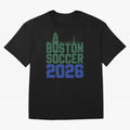 Boston Soccer 2026 Massachusetts Football Fan Classic T-Shirt Celebrate the Road through FIFA World Cup 2026 Celebrating Messi, Argentina and Brazil Energy, Stadium Chants, National Pride, Trophy Dreams and Unforgettable Football Memories; Made for