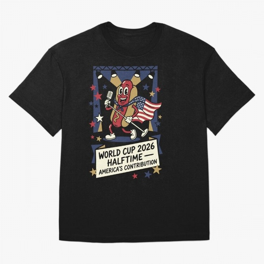 World Cup 2026 Halftime ¡ª America's Contribution V1 Classic T-Shirt Fuel Your Fan Pride for FIFA World Cup 2026 Group Stage for Fans of Haaland and Brazil, Bringing Global Supporter Spirit, Legendary Goals, National Colors and Tournament