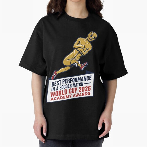 Academy Awards Best Performance Soccer V1 Classic T-Shirt Show Match Day Excitement for FIFA World Cup 2026 USA Canada Mexico for Fans of Neymar, Haaland and Cristiano Ronaldo and France, Bringing Match Day Excitement, Supporter Culture, Golden