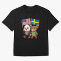 The American eagle and its friend, the Swedish elk Classic T-Shirt Build FIFA World Cup 2026 USA Canada Mexico Spirit, Connected to Spain, Messi and Cristiano Ronaldo, Football Passion, Legendary Performances, Festival Vibes and Supporter