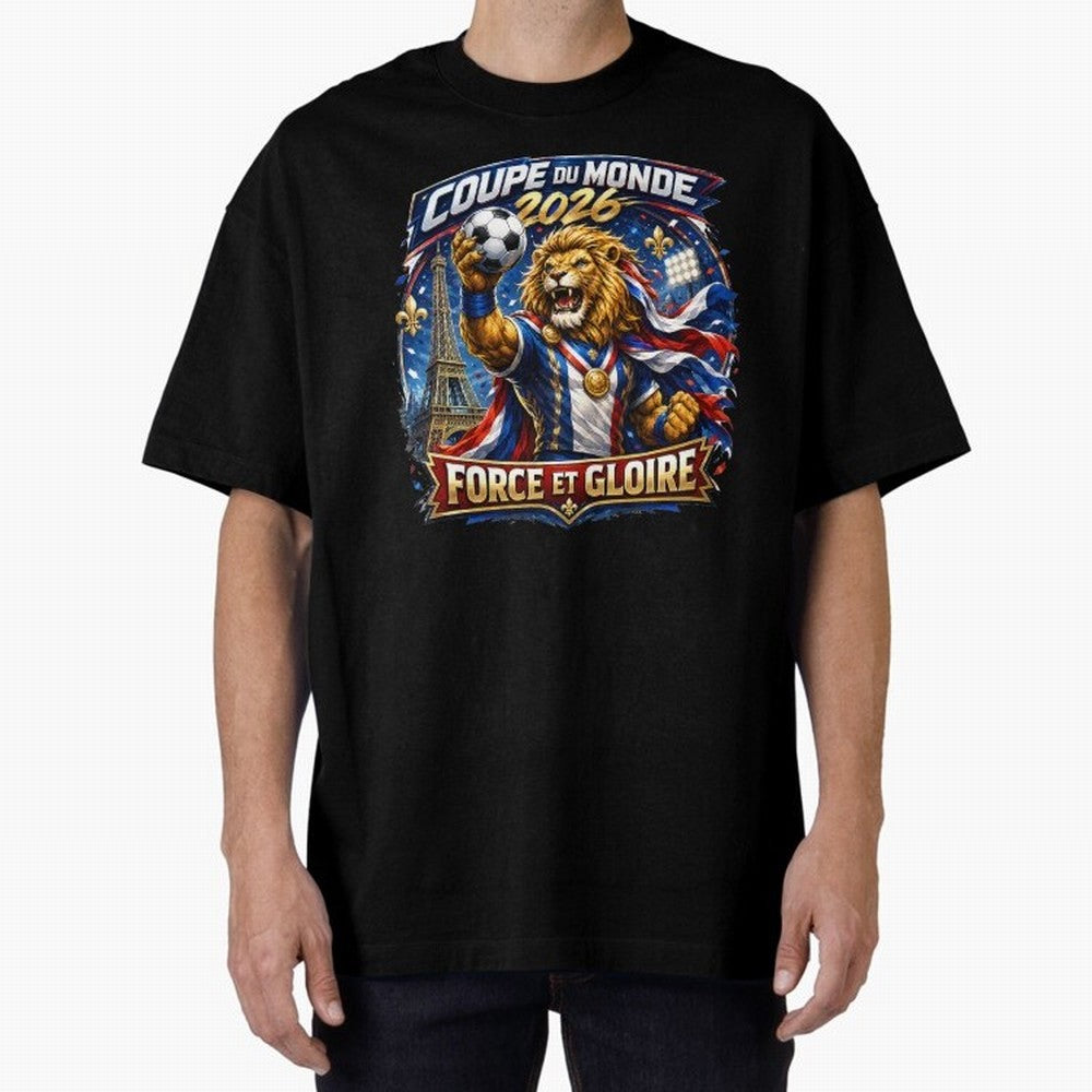 France Lion World Cup 2026 Classic T-Shirt Honor the Football Icons of the FIFA World Cup 2026 Journey through Messi, CR7 and Mbappe Highlights, Argentina and Brazil Pride, Supporter Pride, Iconic Celebrations, Legendary Names and Global Match Day