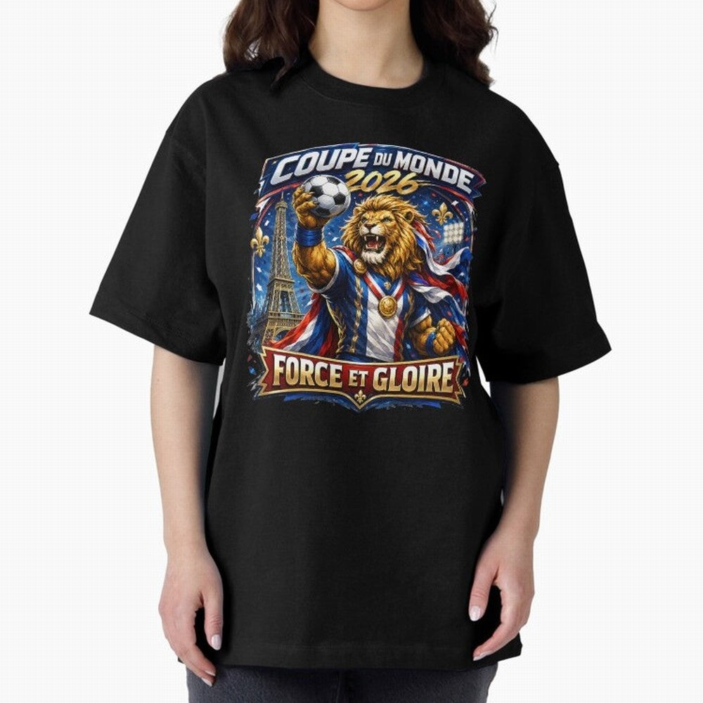 France Lion World Cup 2026 Classic T-Shirt Honor the Football Icons of the FIFA World Cup 2026 Journey through Messi, CR7 and Mbappe Highlights, Argentina and Brazil Pride, Supporter Pride, Iconic Celebrations, Legendary Names and Global Match Day