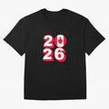 Canada 2026 Soccer Ball Graphic Design Classic T-Shirt Celebrate Unforgettable Nights in Global Football Passion for FIFA World Cup 2026 USA Canada Mexico, Centered on Messi and Cristiano Ronaldo, Argentina, Vintage Soccer Flavor, Modern Football
