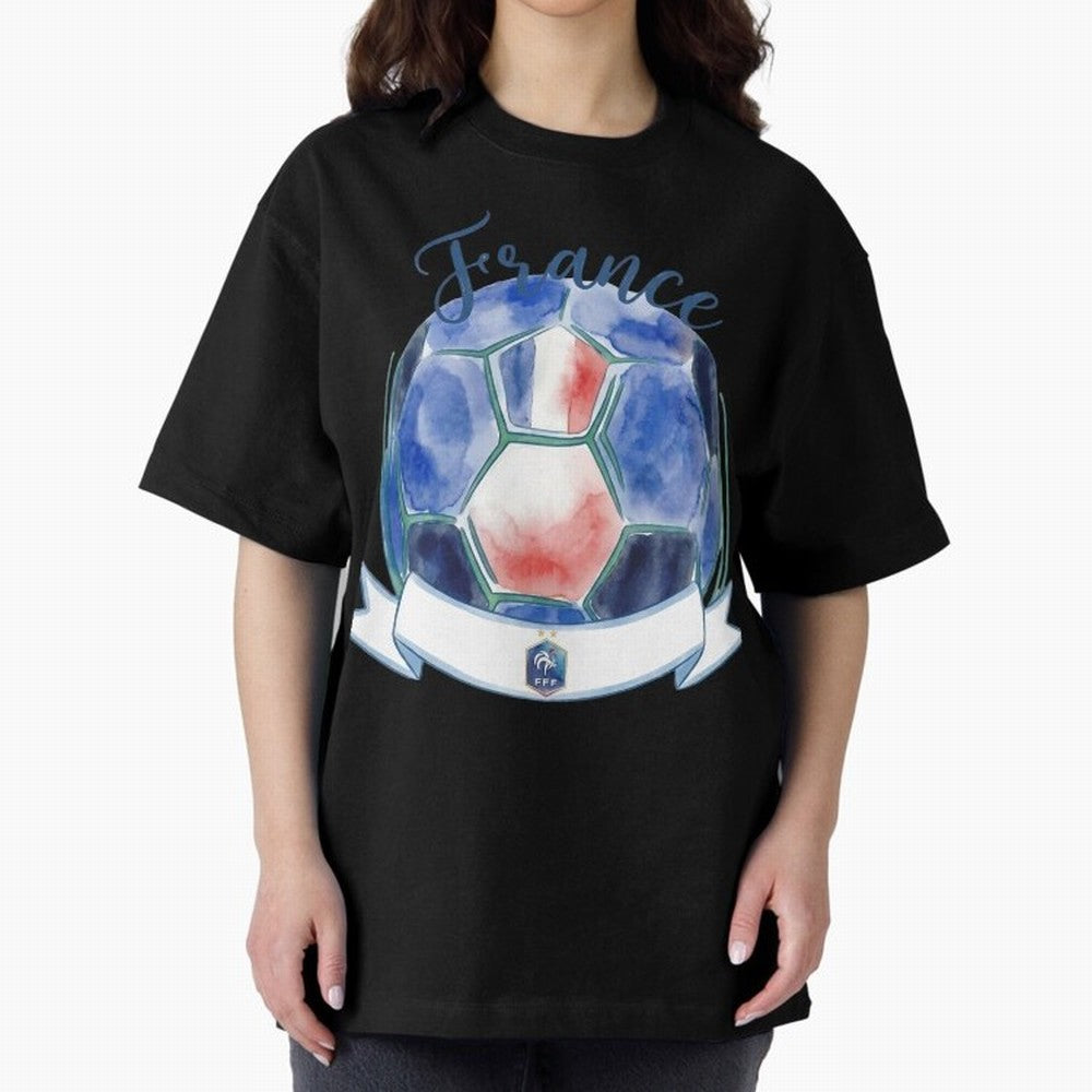 France World Cup Football Supporters Graphic Classic T-Shirt Create FIFA World Cup 2026 Centered on Messi, CR7 and Mbappe, Portugal Energy, Football Festival Excitement, Trophy Ambitions, Country Rivalries and Star Player Buzz; Created for Match