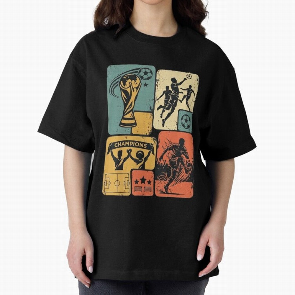 Retro World Cup 2026 Soccer Champion - Vintage Aesthetic Classic Football Shirt Design for Fans and Gift Classic T-Shirt Represent Fans Who Live for Global Football Passion for FIFA World Cup 2026, Capturing CR7, Germany, Football History, Final