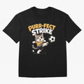 Copy of Purr-fect Strike Classic T-Shirt Show Passion for the Stars of FIFA World Cup 2026 for Fans of Mbappe and Neymar and Argentina, France and Brazil, Bringing Game Day Rituals, Football Legends, Country Pride and the Road to the Final; Perfect