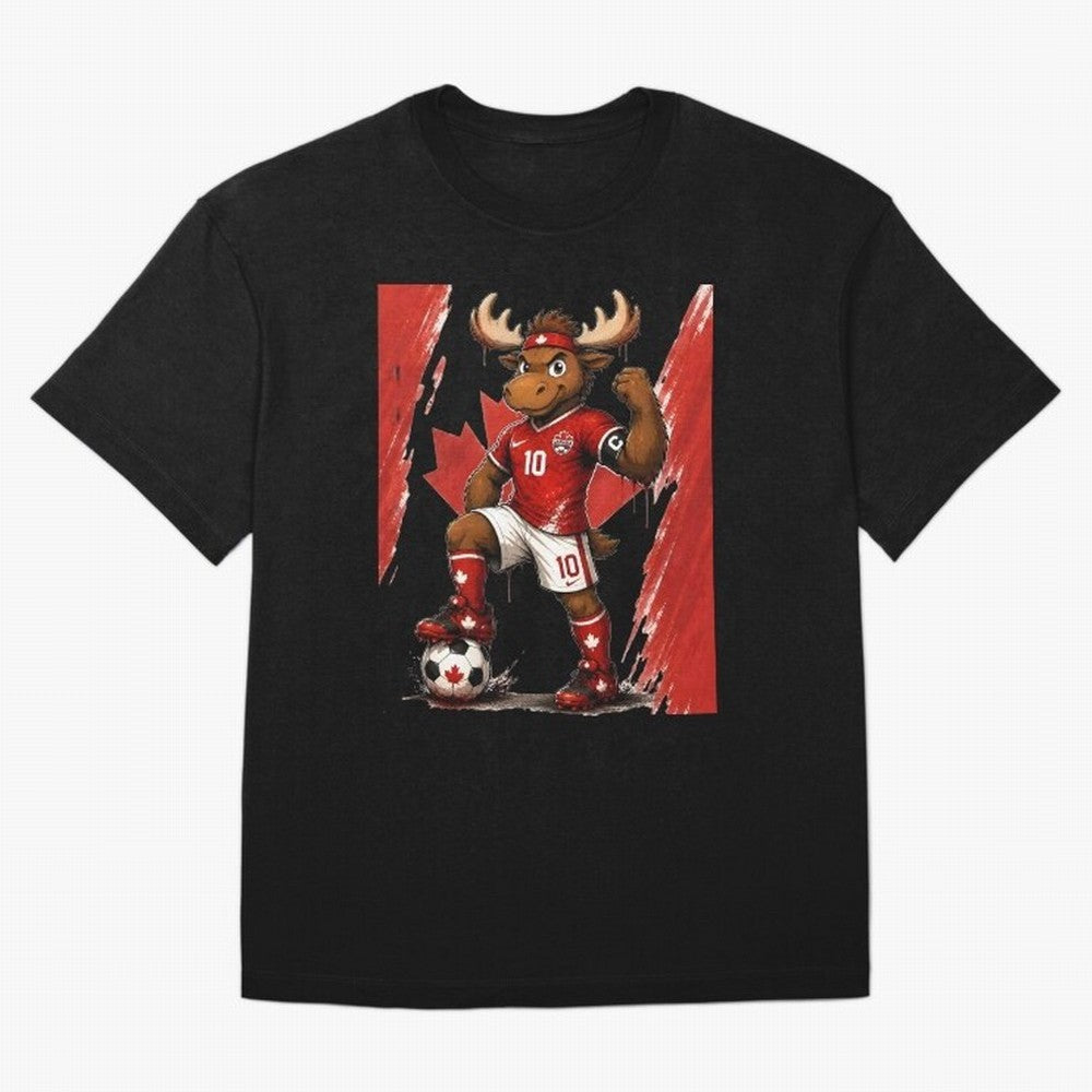 Canada World Cup Classic T-Shirt Carry the Dream of FIFA World Cup 2026 Group Stage Spirit, Driven by Argentina and Brazil, Messi and Cristiano Ronaldo, Football History, Final Match Energy, Crowd Noise and Once in a Lifetime Moments; Ideal for