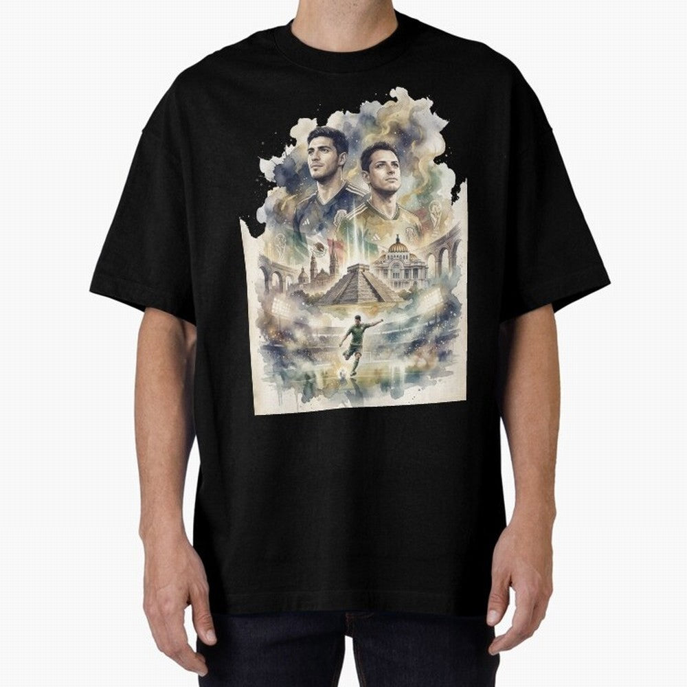 FIFA 2026 Mexico Players Classic T-Shirt Carry the Dream of FIFA World Cup 2026 USA Canada Mexico for Fans of Cristiano Ronaldo, Haaland and CR7 and Argentina and Brazil, Bringing Retro Football Energy, Iconic Rivalries, Trophy Chase Drama and