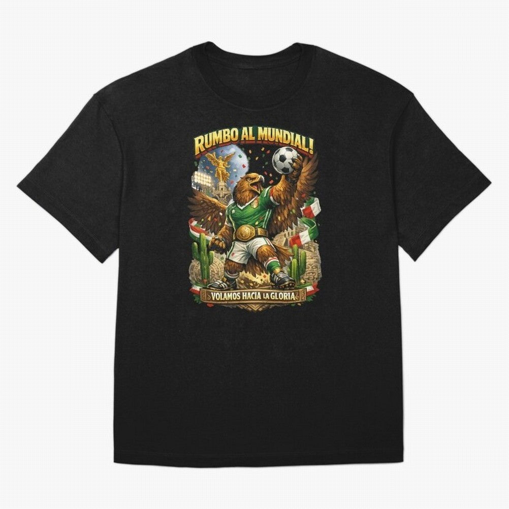 Mexico World Cup 2026 Eagle Fan Art Classic T-Shirt Unlock the FIFA World Cup 2026 Group Stage Journey through CR7 Highlights, England and Germany Pride, Champion Mindset, Group Stage Buzz, Knockout Tension and Passionate Fan Culture; Great for