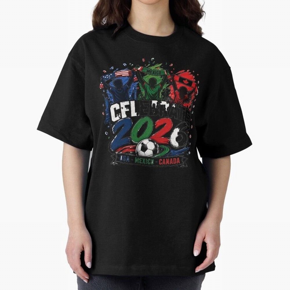 Celebrate 2026 USA Mexico Canada Soccer Fans Classic T-Shirt Show Your Tournament Heart for FIFA World Cup 2026 USA Canada Mexico for Fans of Messi and Spain, Bringing Football Passion, Legendary Performances, Festival Vibes and Supporter