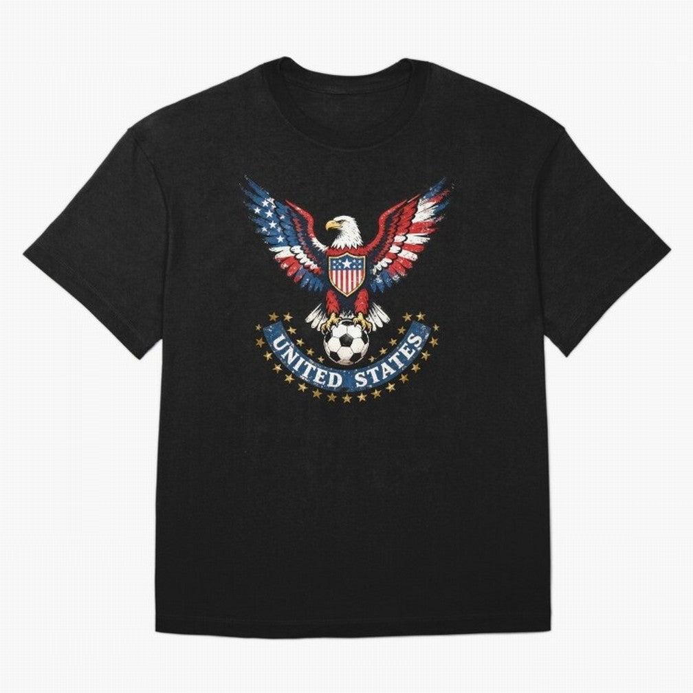 USA Soccer Eagle - United States Football Fan Classic T-Shirt Join the Global Buzz around Match Day Hype around FIFA World Cup 2026 Group Stage, Mbappe, Spain, Sports Nostalgia, International Competition, Famous Players and Unforgettable Victories;