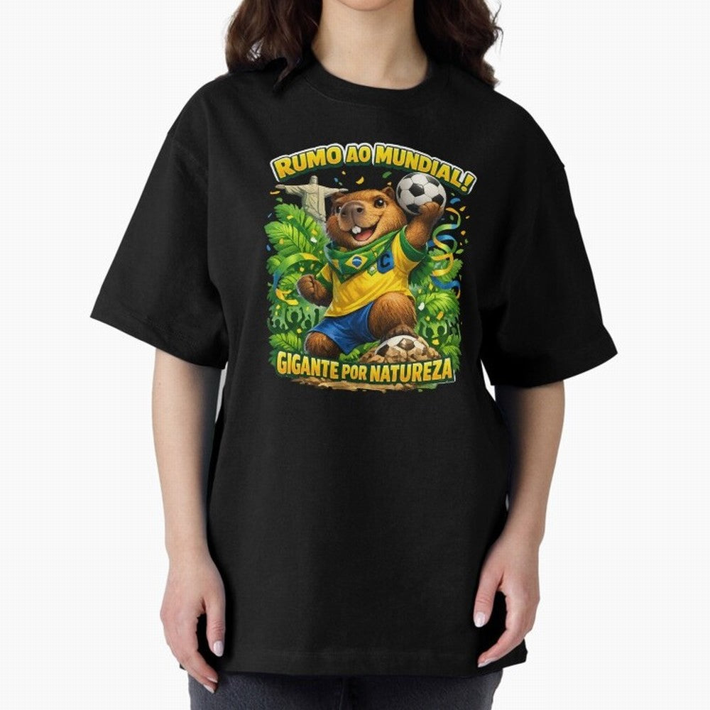 Brazil World Cup 2026 Capybara Fan Shirt Classic T-Shirt Join Supporters Worldwide for the FIFA World Cup 2026 Group Stage Journey through CR7 Highlights, Portugal Pride, Football Passion, Legendary Performances, Festival Vibes and Supporter