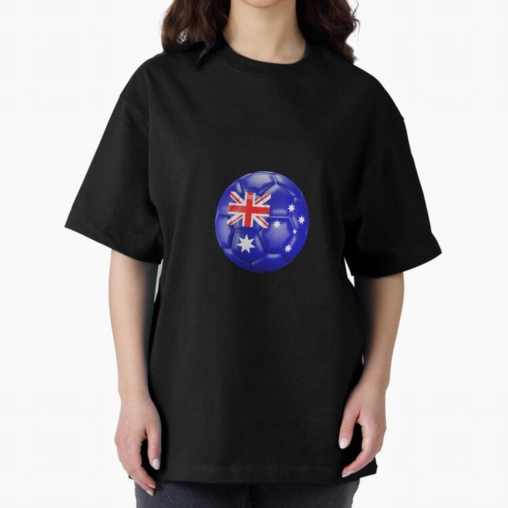 Australia Ball Classic T-Shirt Wear the Spirit of Match Day Hype around FIFA World Cup 2026 USA Canada Mexico, Haaland, Argentina and Brazil, Sports Nostalgia, International Competition, Famous Players and Unforgettable Victories; Built for