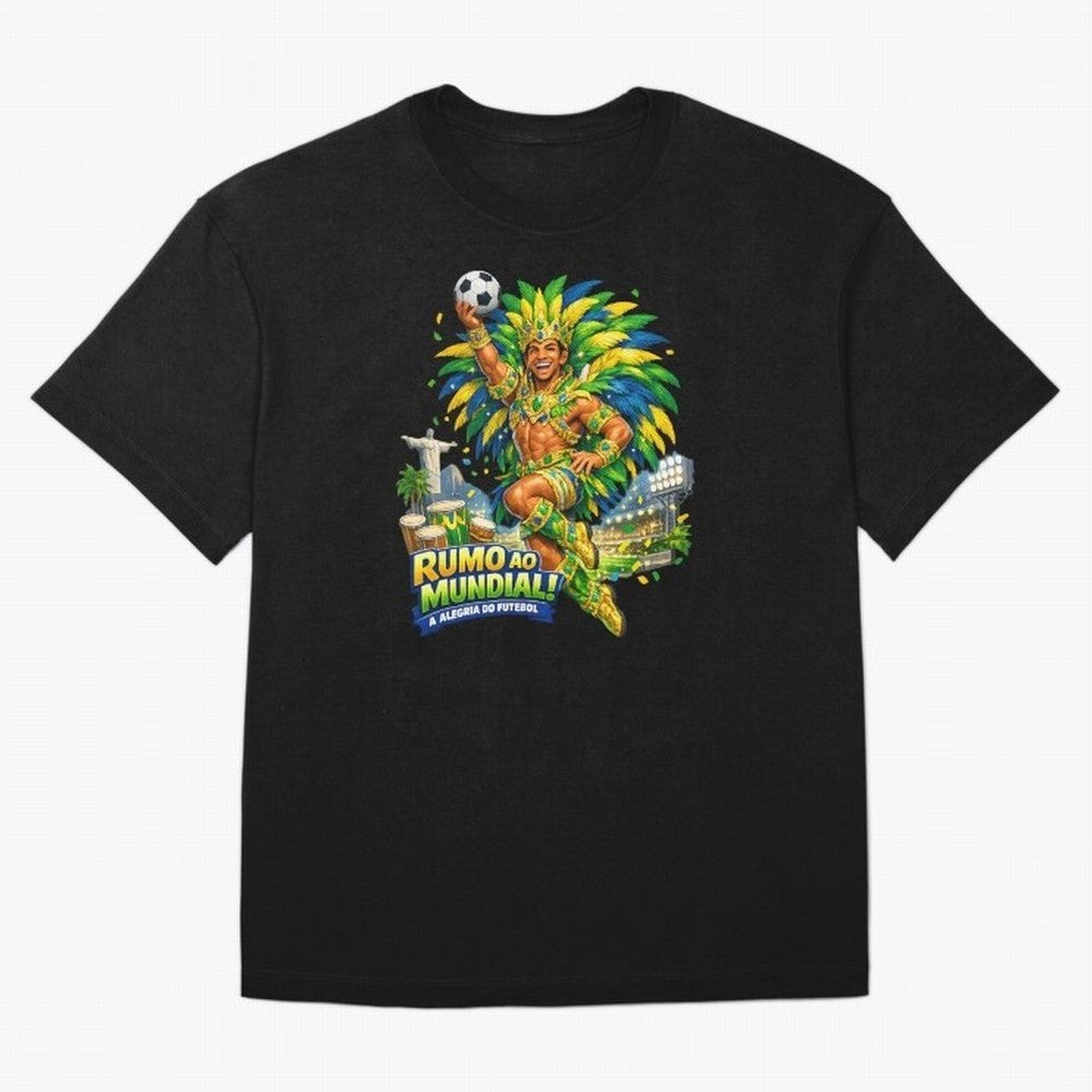 Brazil World Cup 2026 Carnival Fan Art Classic T-Shirt Bring Supporter Culture to FIFA World Cup 2026 Group Stage for Fans of Messi, Neymar and Mbappe and Netherlands, Bringing Worldwide Fan Energy, Dramatic Goals, Stadium Lights and Championship
