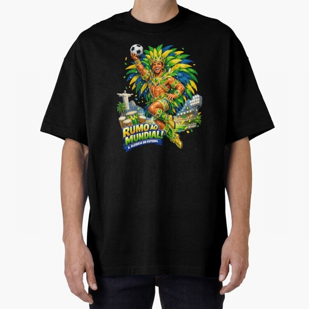 Brazil World Cup 2026 Carnival Fan Art Classic T-Shirt Bring Supporter Culture to FIFA World Cup 2026 Group Stage for Fans of Messi, Neymar and Mbappe and Netherlands, Bringing Worldwide Fan Energy, Dramatic Goals, Stadium Lights and Championship