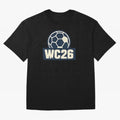 WC26 Retro Soccer Ball Vintage Football Fan Design Classic T-Shirt Bring Match Day Fire to the FIFA World Cup 2026 Group Stage Journey through Messi, CR7 and Mbappe Highlights, Spain Pride, Stadium Chants, National Pride, Trophy Dreams and