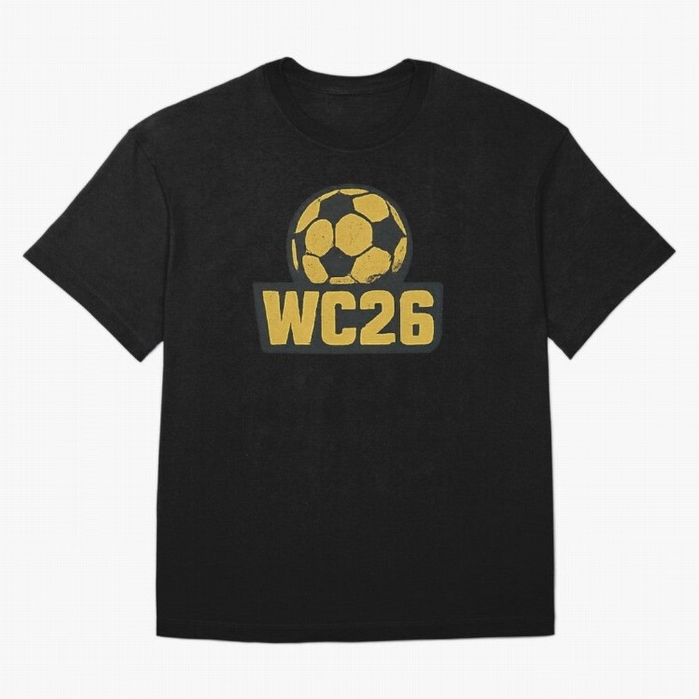 WC26 Soccer Ball Vintage Football Fan Design Classic T-Shirt Show Championship Spirit for Global Football Passion for FIFA World Cup 2026, Highlighting CR7, Germany, Football History, Final Match Energy, Crowd Noise and Once in a Lifetime Moments;
