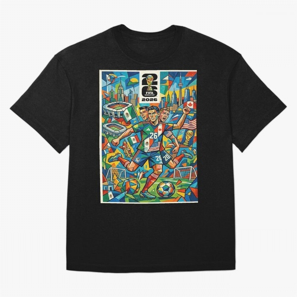 Go World Classic T-Shirt Represent Global Football Passion for FIFA World Cup 2026 USA Canada Mexico, Made for Messi and Cristiano Ronaldo, England, France and Netherlands, Game Day Rituals, Football Legends, Country Pride and the Road to the
