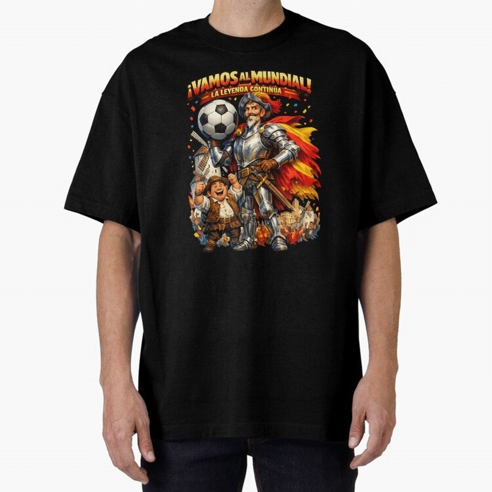 Spain World Cup 2026 Don Quixote Fan Shirt Classic T-Shirt Remember Iconic Moments from FIFA World Cup 2026 USA Canada Mexico Featuring Cristiano Ronaldo, Argentina Energy, Football Passion, Legendary Performances, Festival Vibes and Supporter