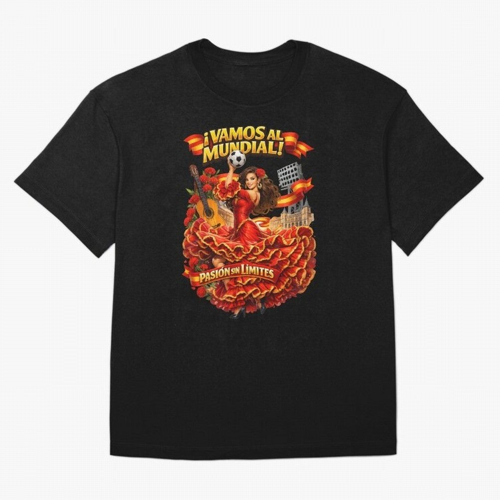 Spanish Flamenco Football Fan Shirt ¨C Unique World Cup 2026 Supporter Design Classic T-Shirt Make Every Kick Count in the FIFA World Cup 2026 USA Canada Mexico Journey through Haaland Highlights, Germany Pride, Championship Spirit, Famous Goals,