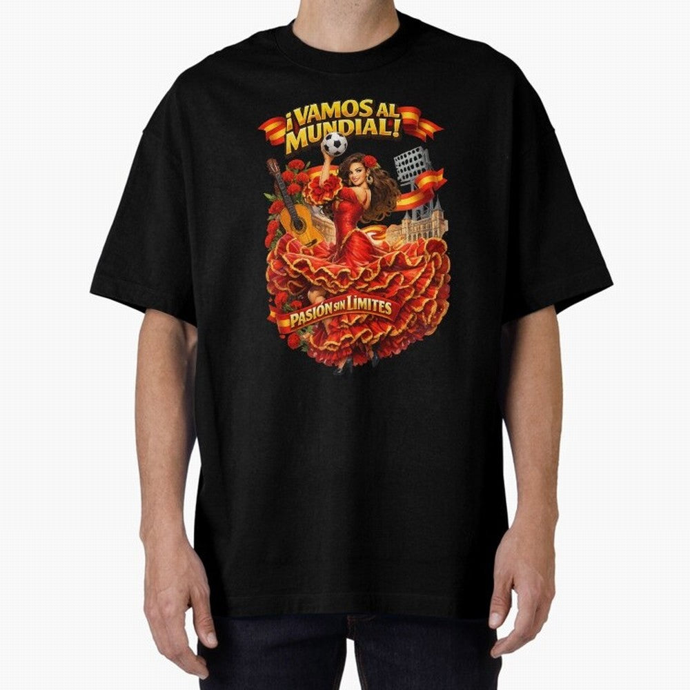 Spanish Flamenco Football Fan Shirt ¨C Unique World Cup 2026 Supporter Design Classic T-Shirt Make Every Kick Count in the FIFA World Cup 2026 USA Canada Mexico Journey through Haaland Highlights, Germany Pride, Championship Spirit, Famous Goals,