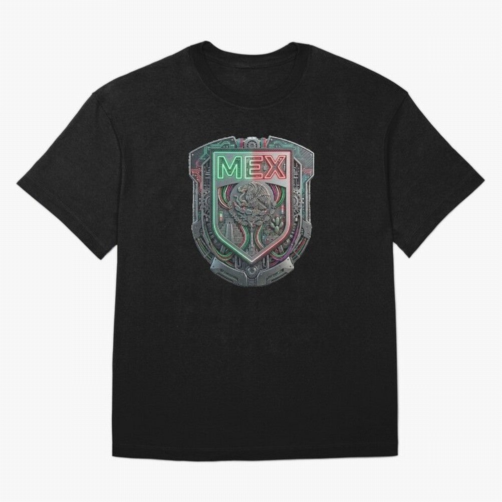 M¨¦xico Shield Heritage - Detailed MEX Eagle Art Classic T-Shirt Celebrate the Biggest Stage of FIFA World Cup 2026 for Fans of Cristiano Ronaldo and Germany, Bringing Vintage Soccer Flavor, Modern Football Stars, National Flags and Final Night