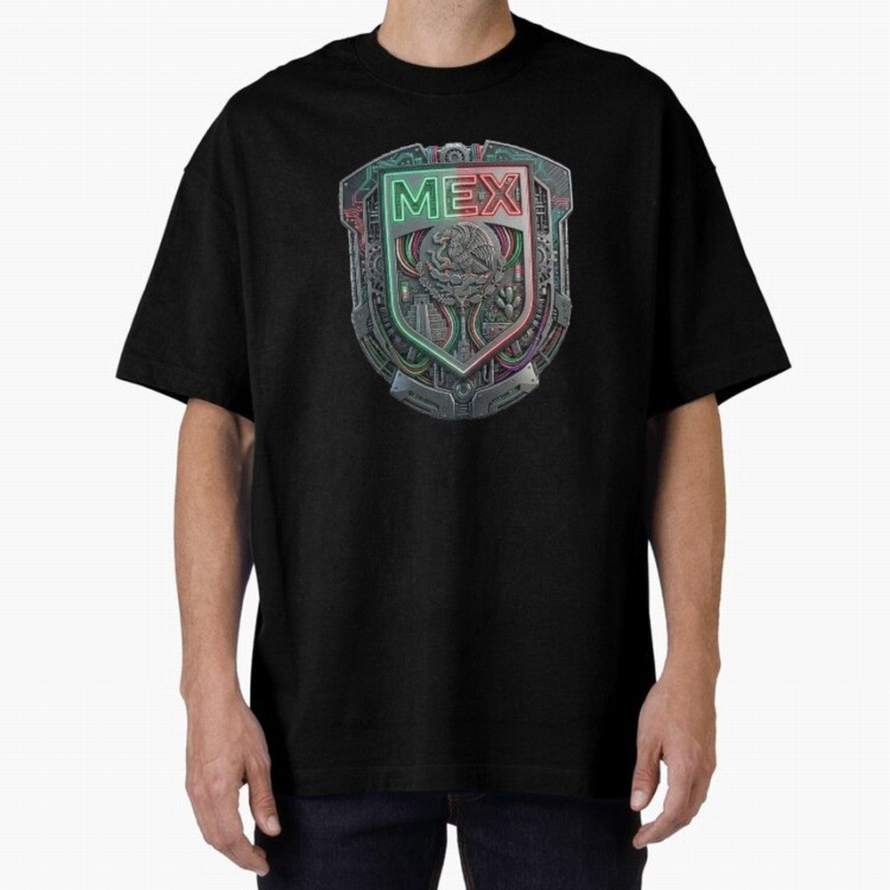 M¨¦xico Shield Heritage - Detailed MEX Eagle Art Classic T-Shirt Celebrate the Biggest Stage of FIFA World Cup 2026 for Fans of Cristiano Ronaldo and Germany, Bringing Vintage Soccer Flavor, Modern Football Stars, National Flags and Final Night