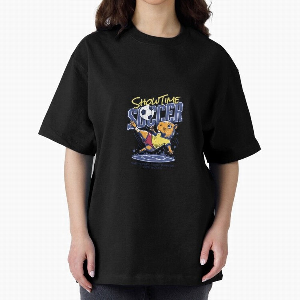 Capybara Soccer Showdown - Showtime World Cup Classic T-Shirt Relive the Noise and Pride of the FIFA World Cup 2026 Journey through Messi, Neymar and Mbappe Highlights, England, France and Netherlands Pride, Vintage Soccer Flavor, Modern Football