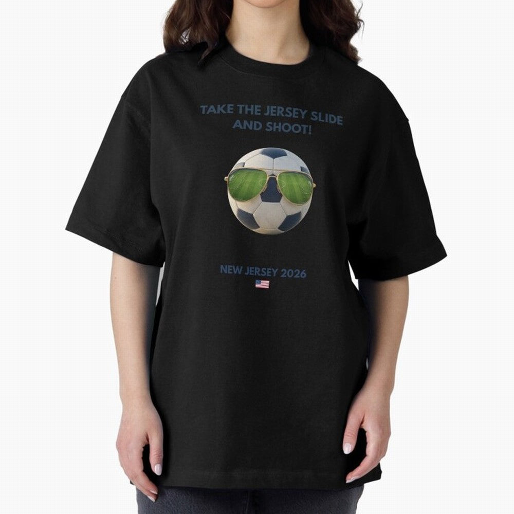 WC26 Hosting City: New Jersey | Fun and Smart Soccer Fan Gear Classic T-Shirt Experience the Global Stage of FIFA World Cup 2026 USA Canada Mexico Spirit, Driven by Spain and Netherlands, Cristiano Ronaldo, Soccer Culture, Superstar Moments,