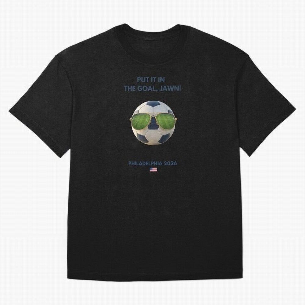 WC26 Hosting City: Philadelphia | Fun and Smart Soccer Fan Gear Classic T-Shirt Celebrate Fan Favorites in Match Day Hype around FIFA World Cup 2026 Group Stage, Messi, Brazil, Portugal and Argentina, Supporter Pride, Iconic Celebrations, Legendary