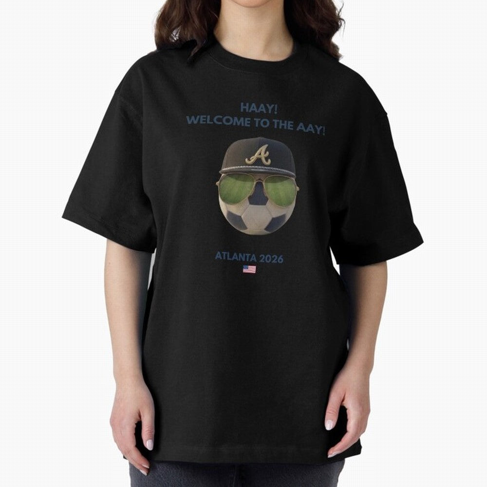 WC26 Hosting City: Atlanta | Fun and Smart Soccer Fan Gear Classic T-Shirt Make Game Day About FIFA World Cup 2026 for Fans of Cristiano Ronaldo, Haaland and CR7 and France and Portugal, Bringing Sports Nostalgia, International Competition, Famous